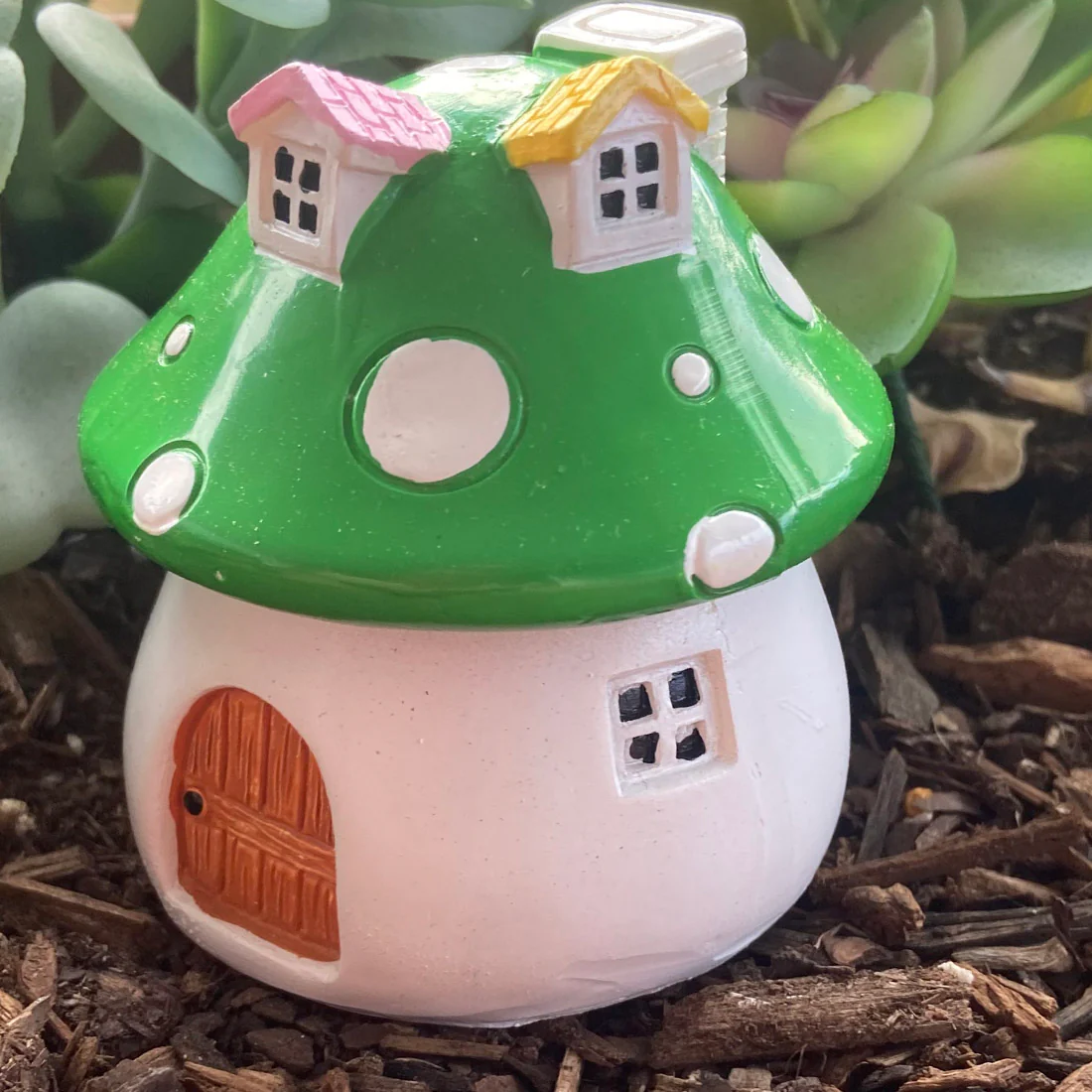 8cm Fairy Houses With Chimney - Image 4