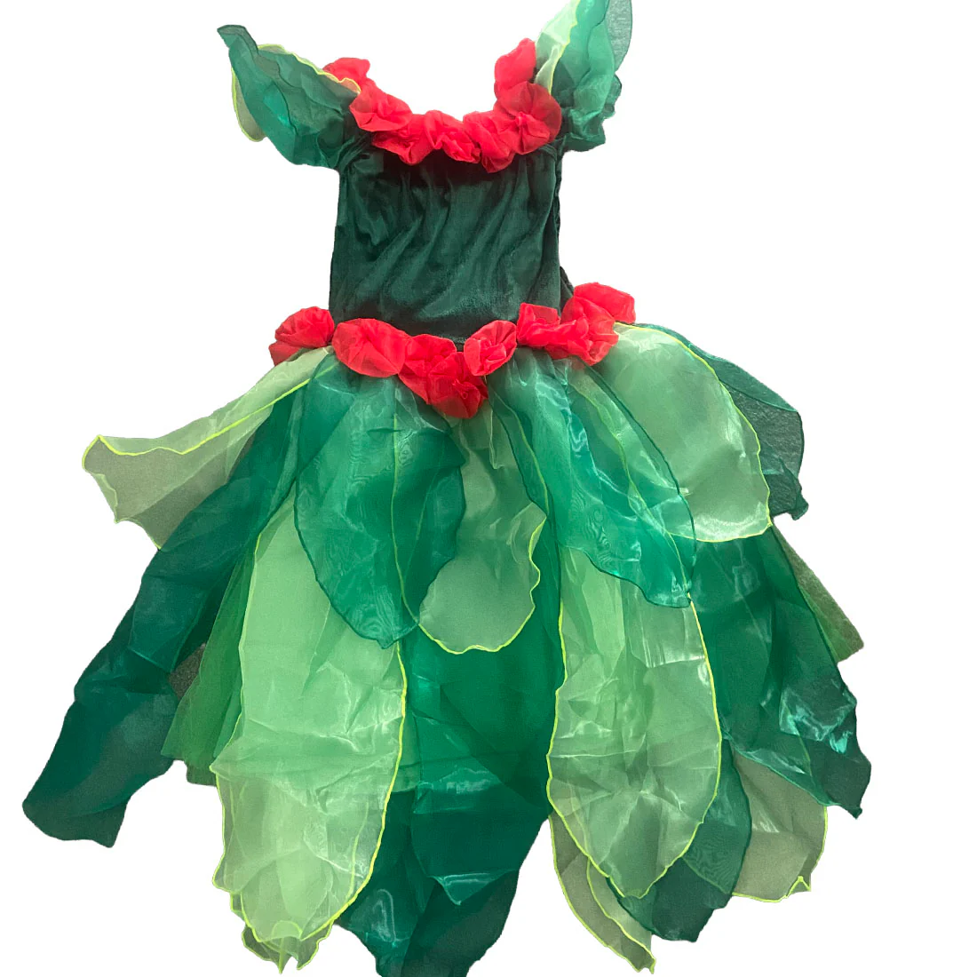 Adult Green Fairy Dress - Image 2