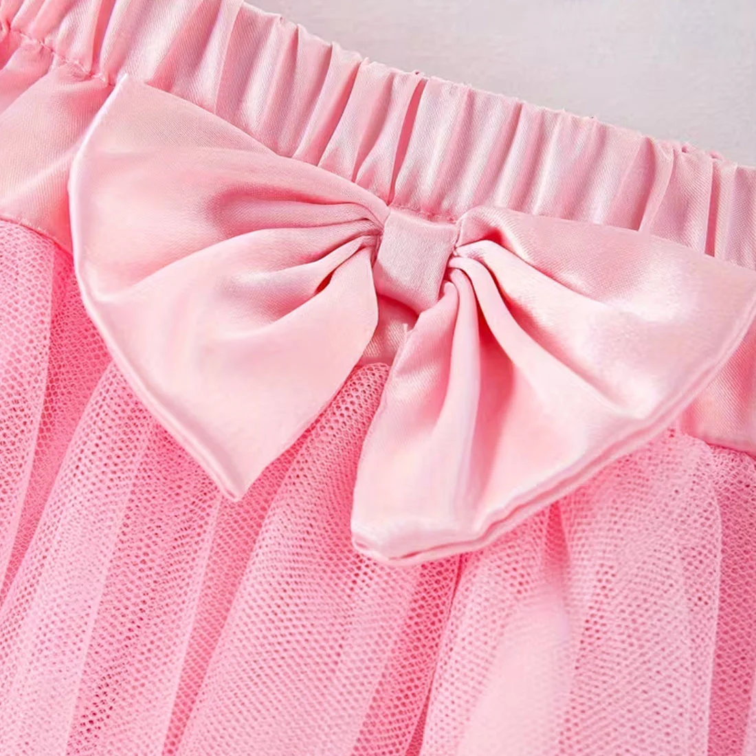 Baby One Year Old Pink Fairy Tutu Birthday Outfit - Image 4