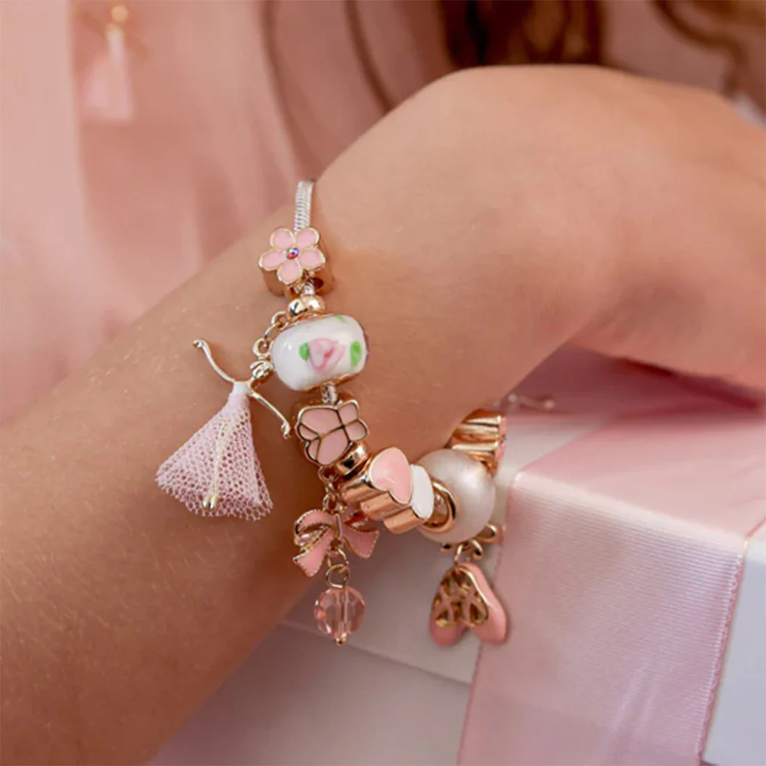 Bella Ballerina Charm Bracelet