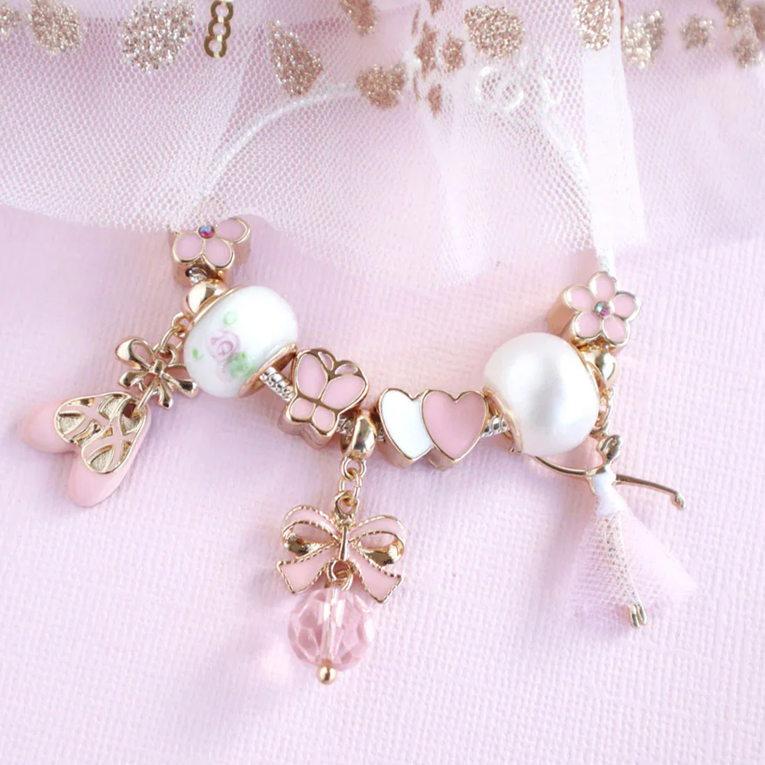 Bella Ballerina Charm Bracelet - Image 3
