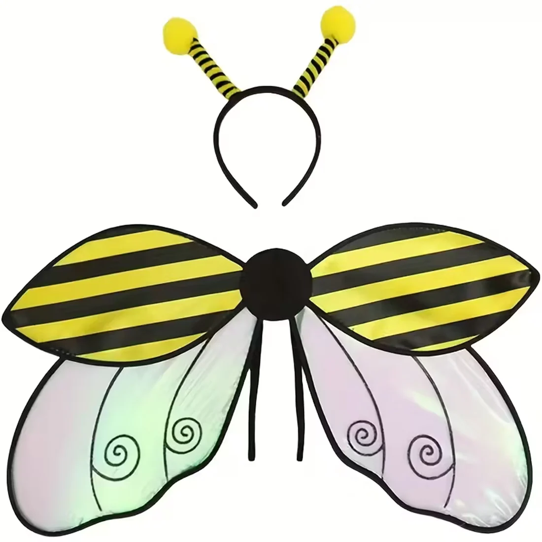 Black and Yellow Bee Fairy Wings - Image 2