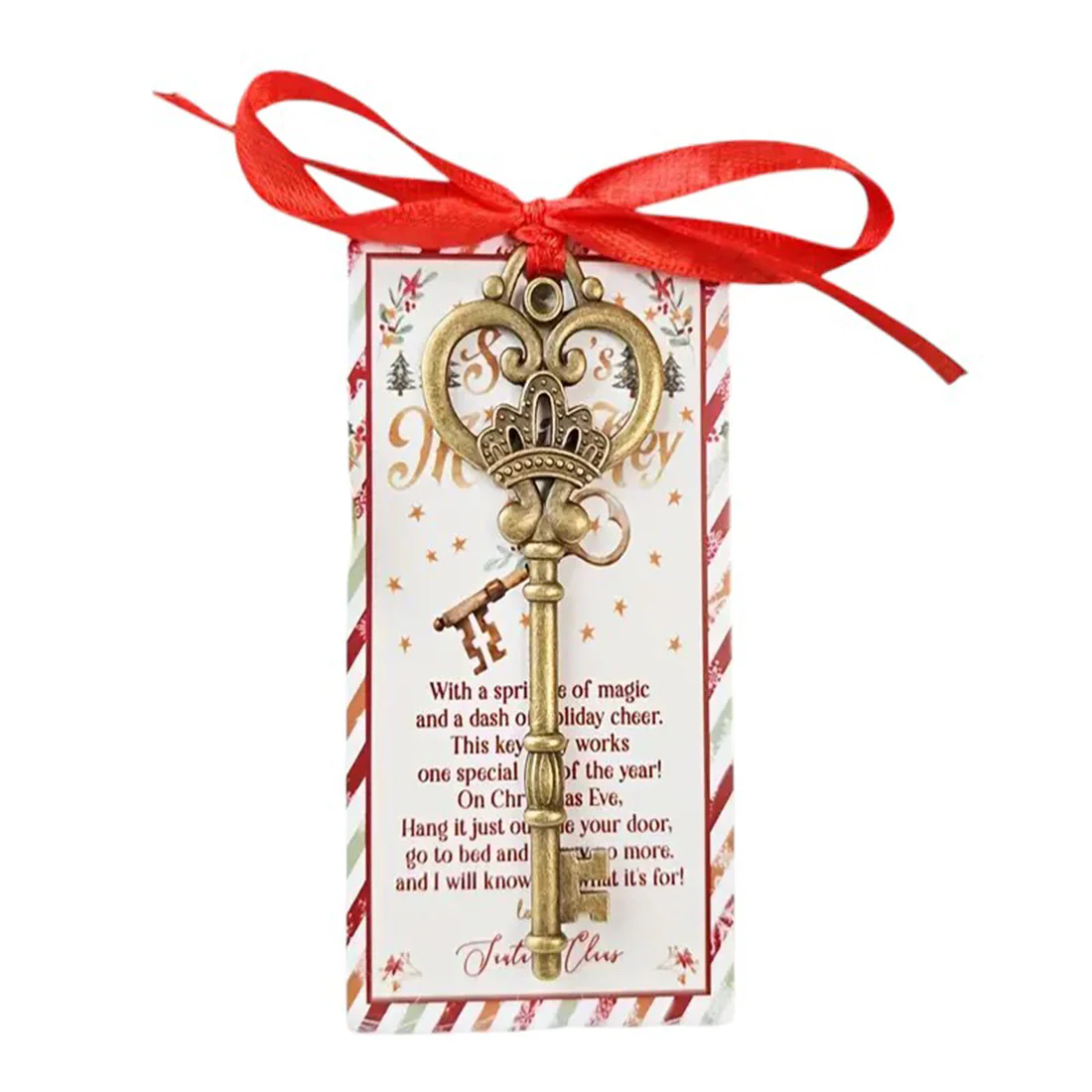 Christmas Santas Magic Key With Saying - Image 2