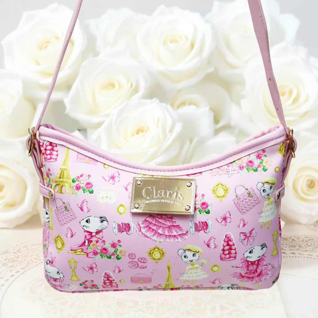 Claris the Chicest Mouse in Paris Fashion Shoulder Handbag - Image 3