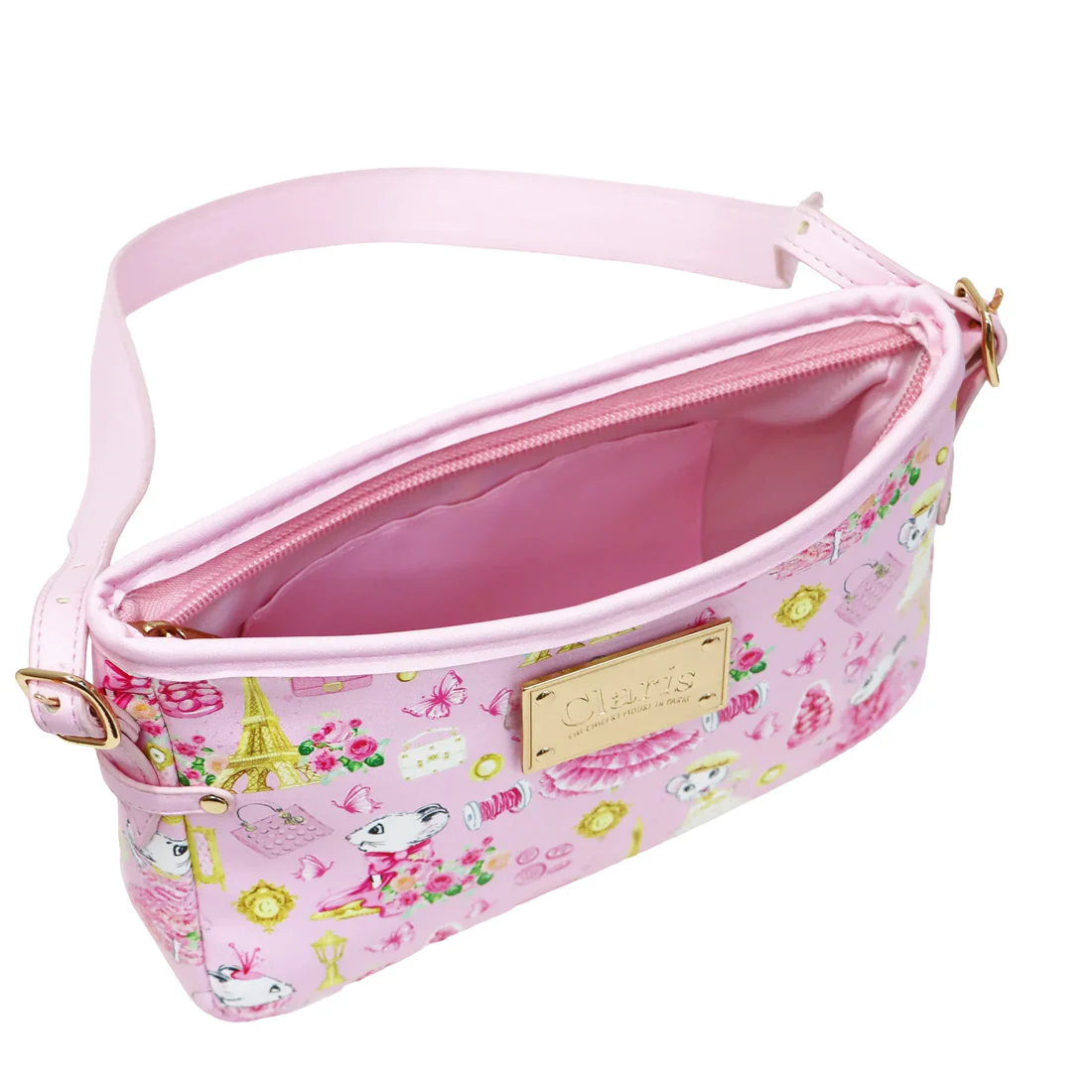 Claris the Chicest Mouse in Paris Fashion Shoulder Handbag - Image 4