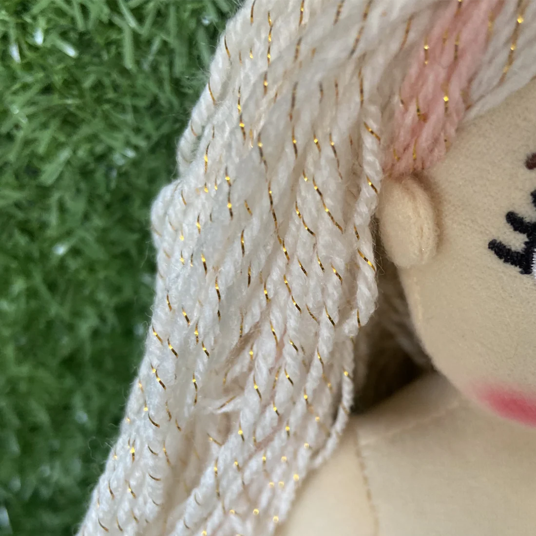 Cotton Candy Ella The Gold and Silver Flip Sequined Mermaid Doll - Image 2