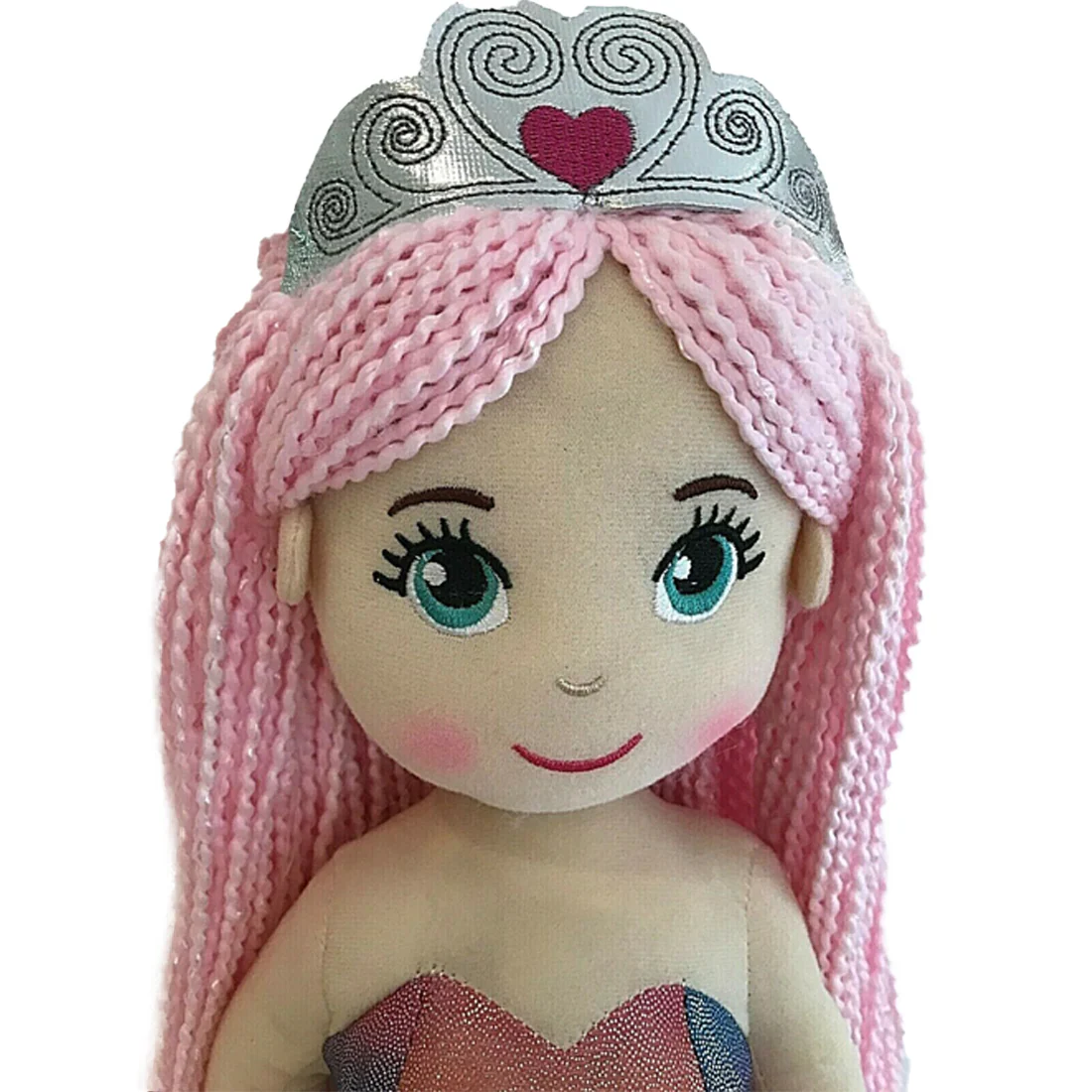 Cotton Candy Kendra The Pink & Blue Flip Sequined Mermaid Doll - Image 2