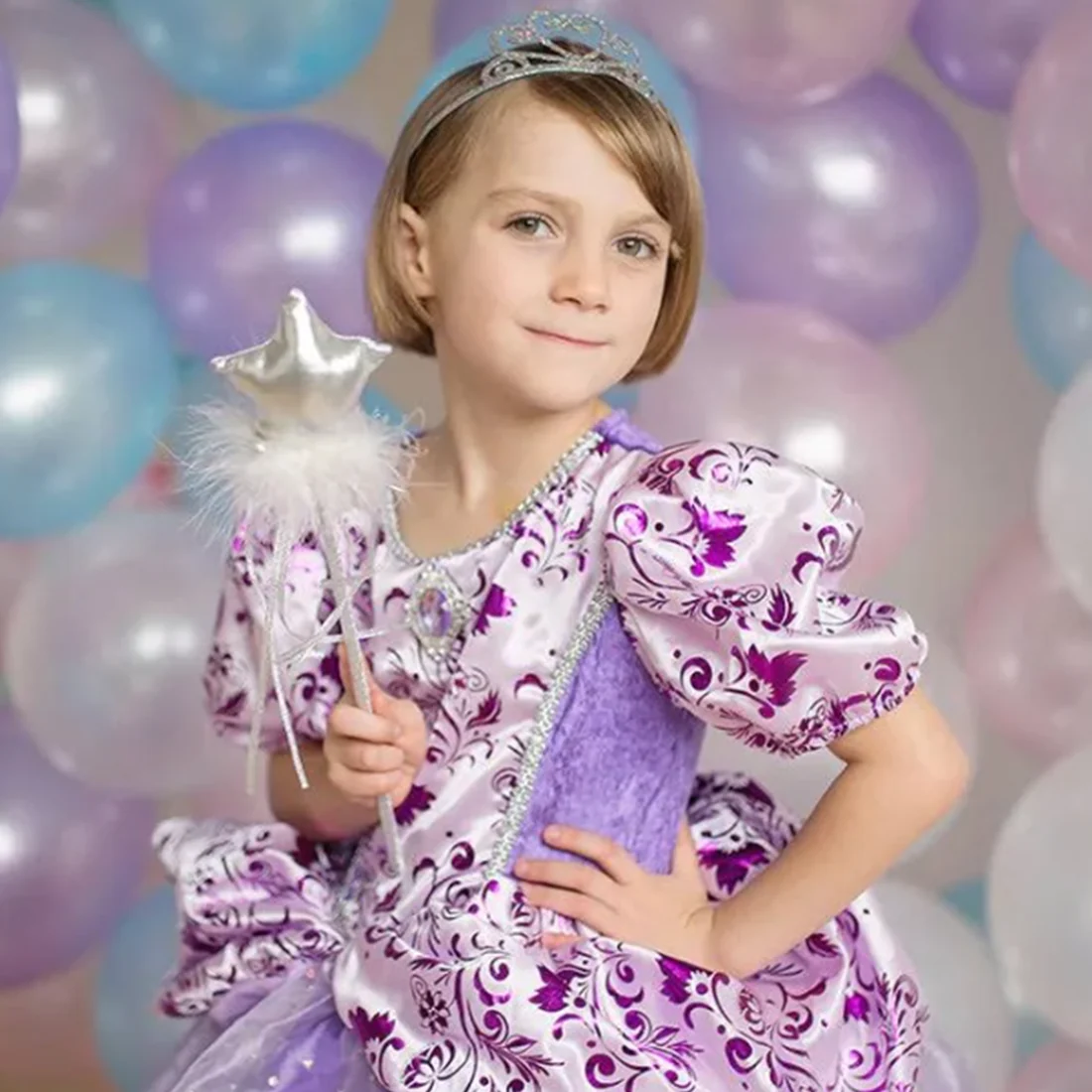 Deluxe Star Wand - Pink Gold Silver - Image 2