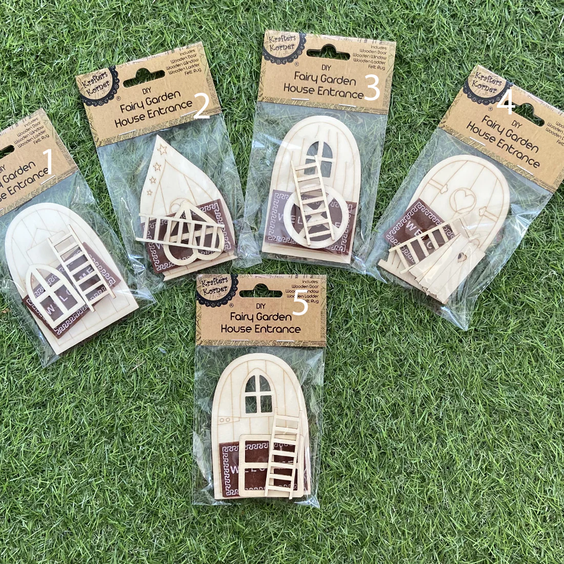 DIY Fairy Garden Door House Entrance - Image 3