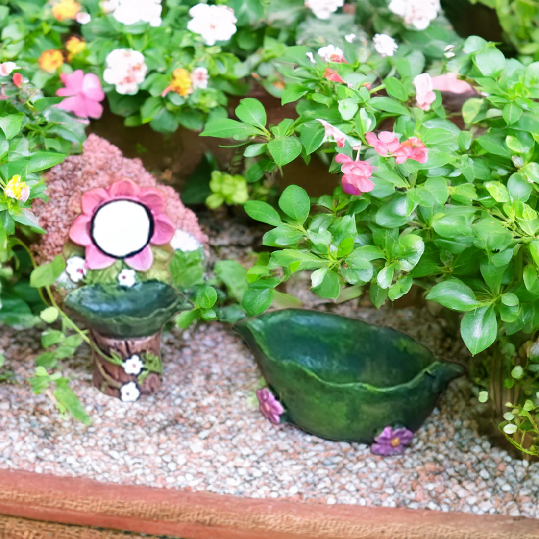 Enchanted Fairy Garden Miniature Bath Tub and Vanity Set