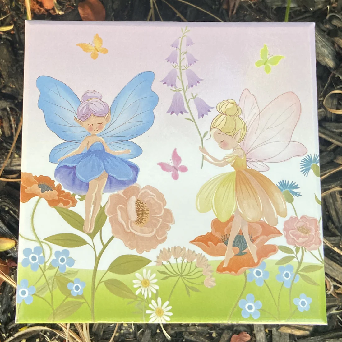 Enchanted Flower Fairy Friends Small Musical Jewellery Box - Image 5