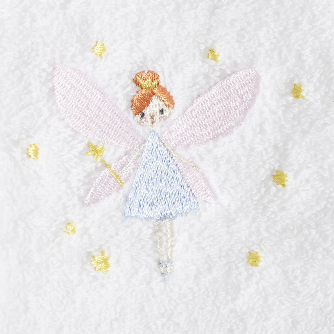 Fairy Dust Bath Towel & Face Washer in Organza Bag - Image 3