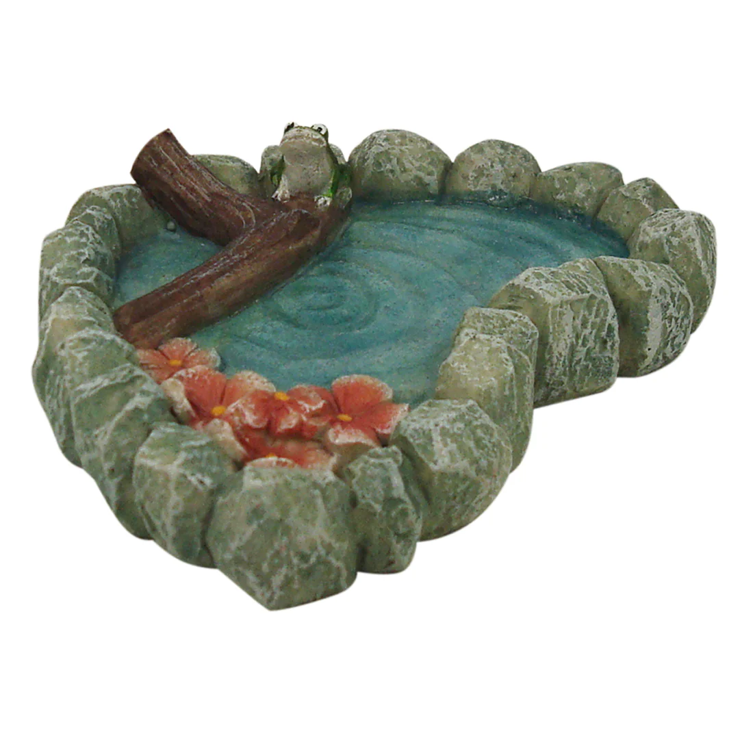 Fairy Garden Heart Shaped Pond - Image 3