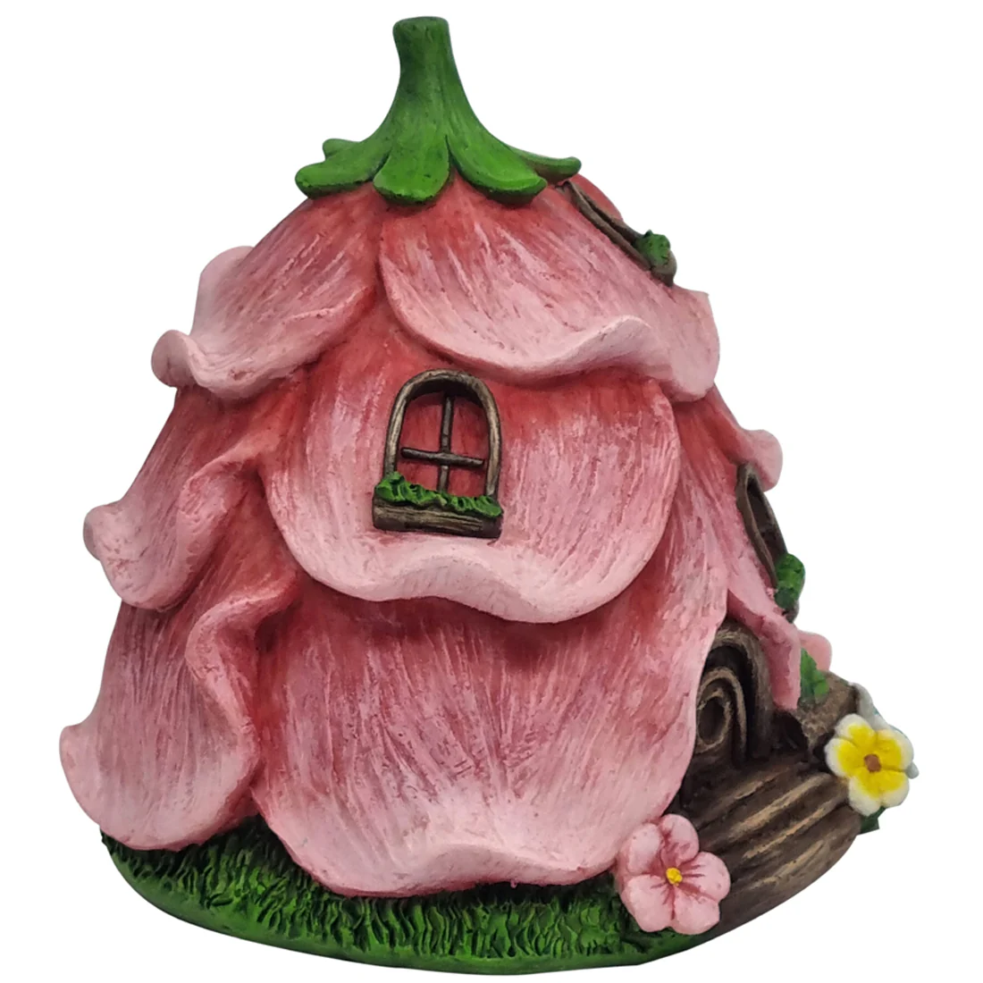 Fairy Garden Pink Blossom Fairy House - Image 3