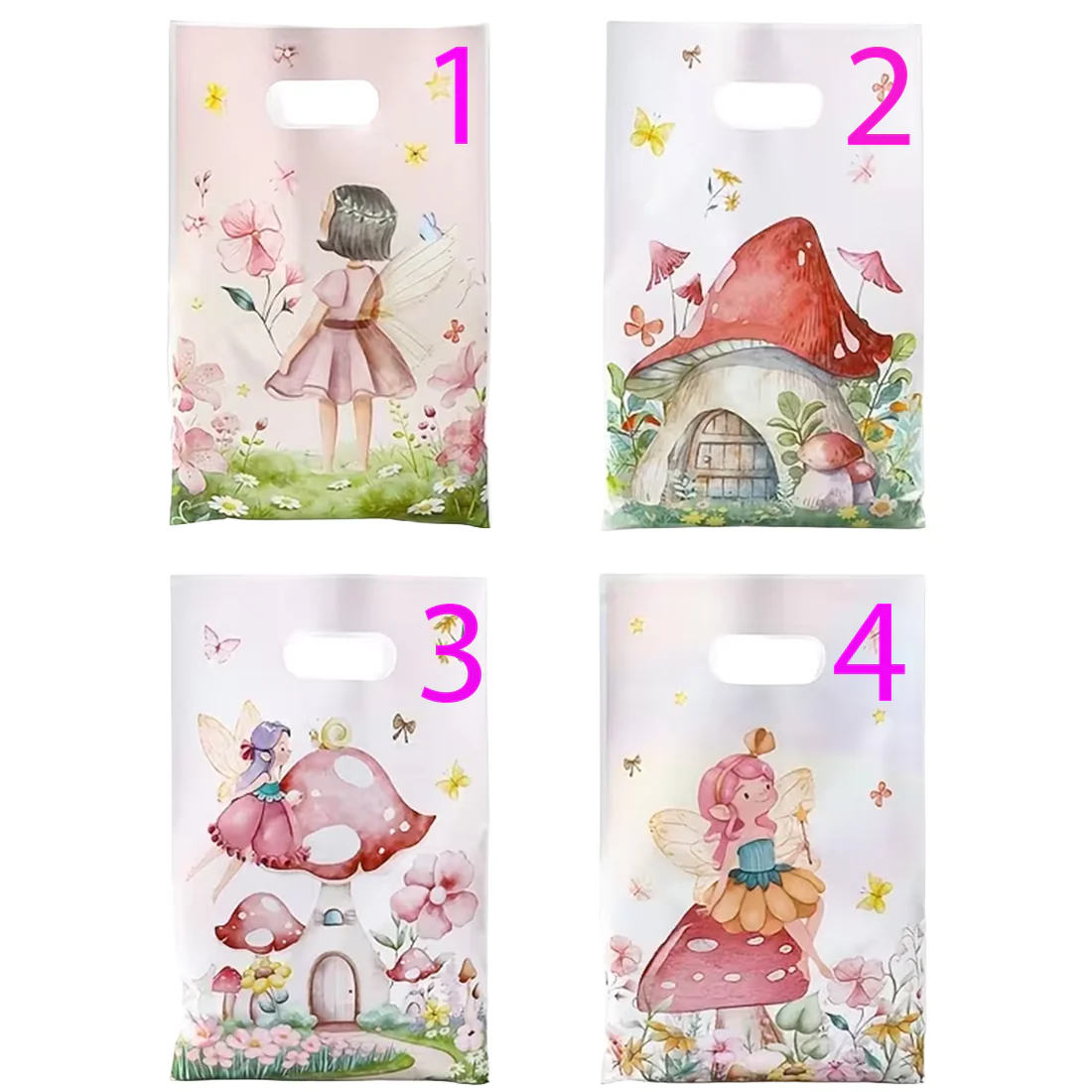 Fairy Party Favour Gift Bags PK10 - Image 2
