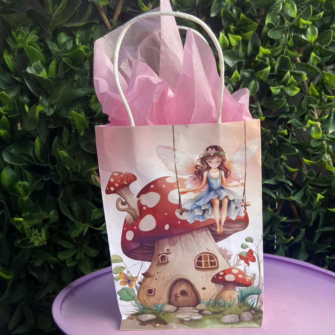 Fairy Party Loot Paper Bags With Handle - Image 4