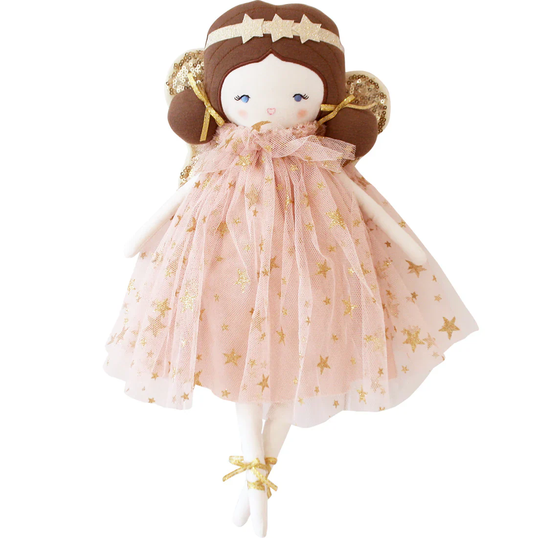 Fleur 40cm Blush and Gold Star Fairy Doll - Image 2