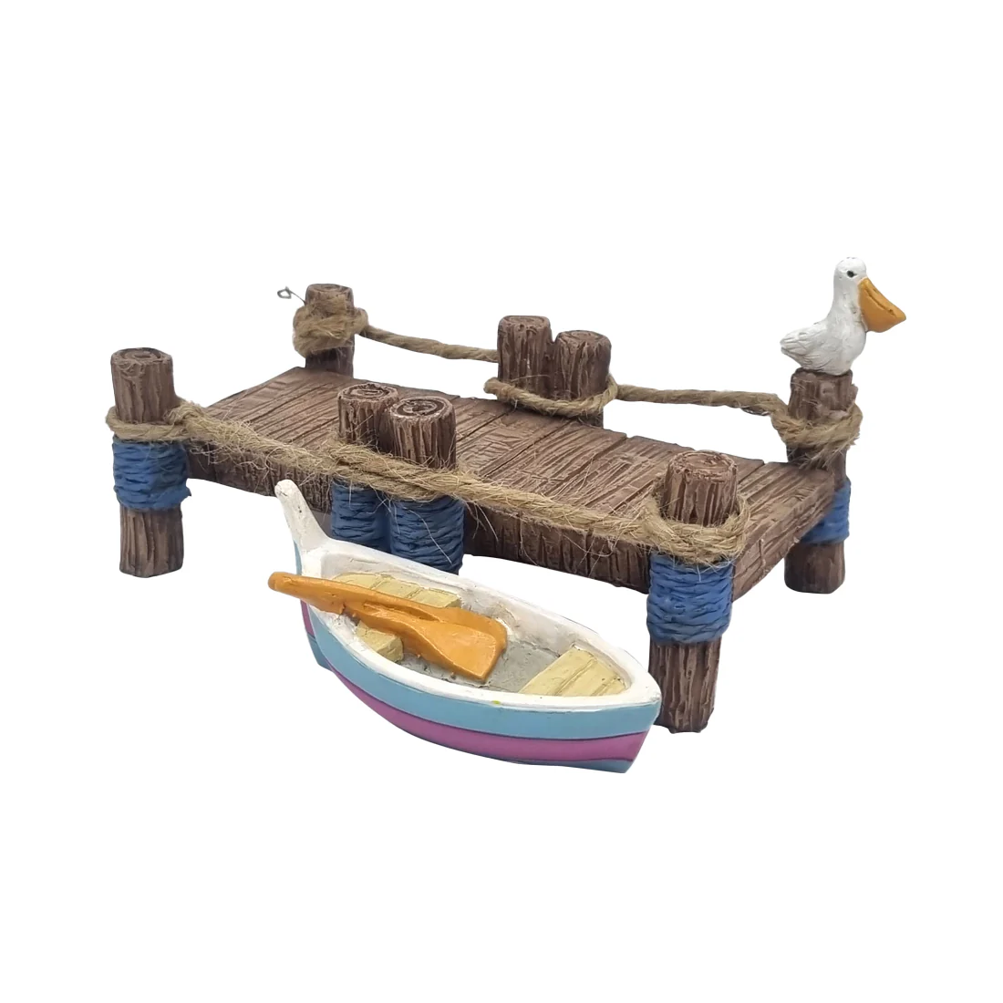 Gone Fishing Fairy Garden Three Piece Set - Image 6