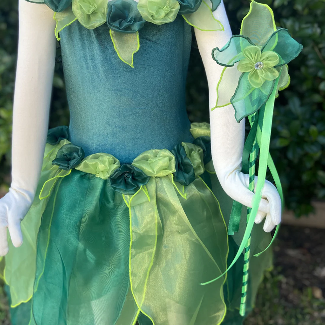 Green Handmade Fairy Wand - Image 3