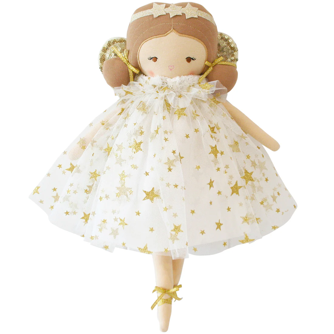 Holly Fairy 40cm Ivory and Gold Doll - Image 2