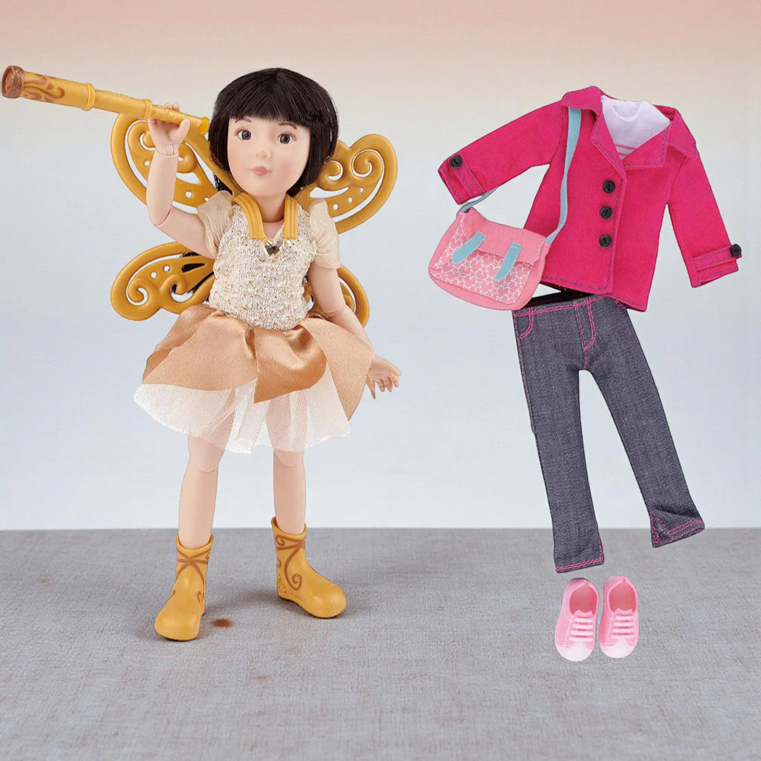 Kruselings Luna Doll Deluxe Fairy & Casual Set - Image 5