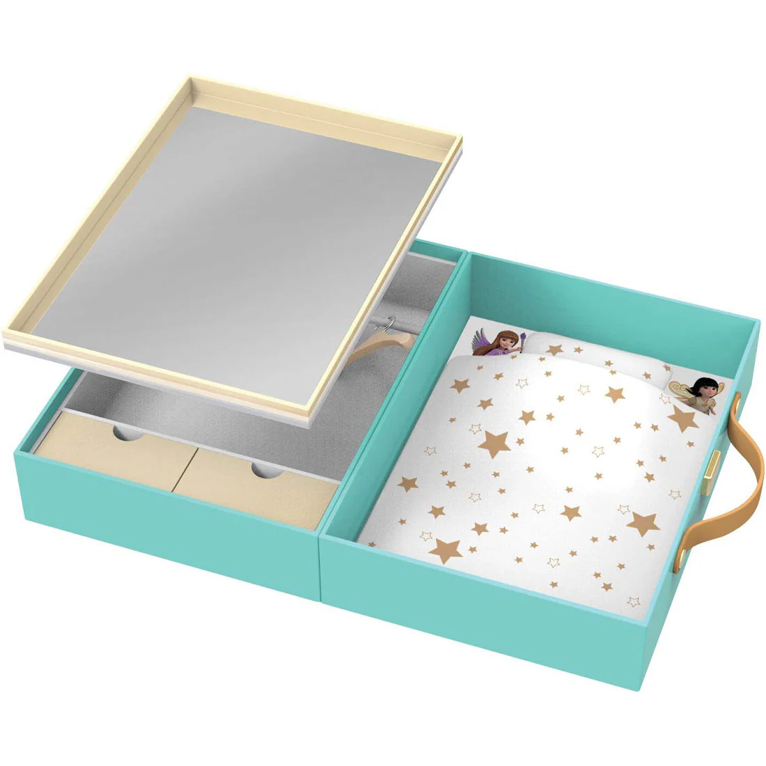 Kruselings Magical Dream Doll Closet Room Toy Case With Handle - Image 4