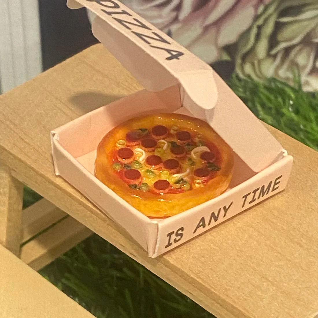 Miniature Fairy Pizza In Box - Image 2