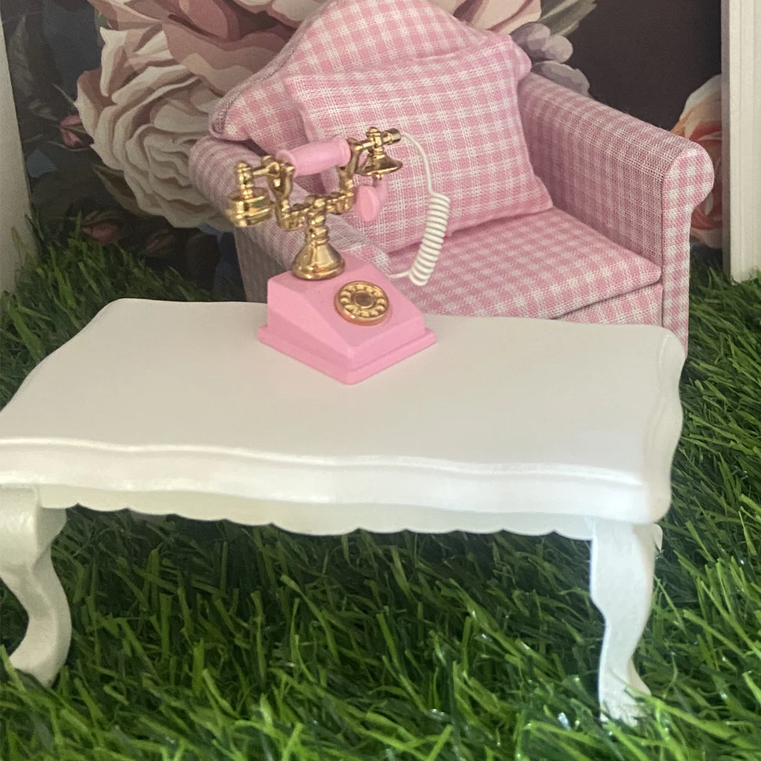 Miniature Pink Fairy Telephone - Image 2