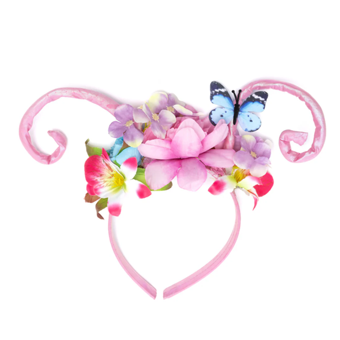 Pink Butterfly Fairy Dress & Headpiece -Size 5-6 - Image 7
