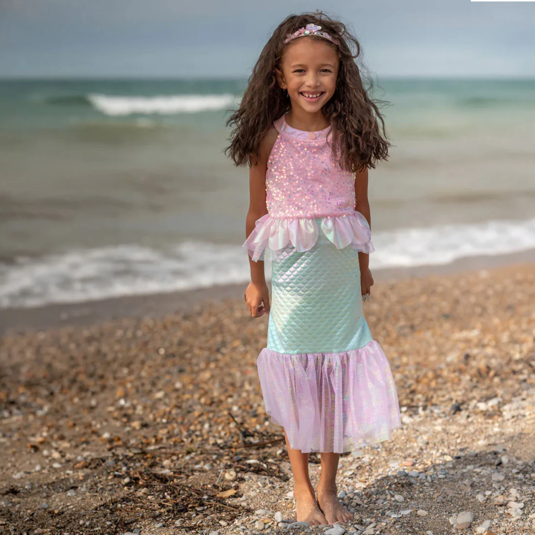 Pink Misty Mermaid Dress - Image 5