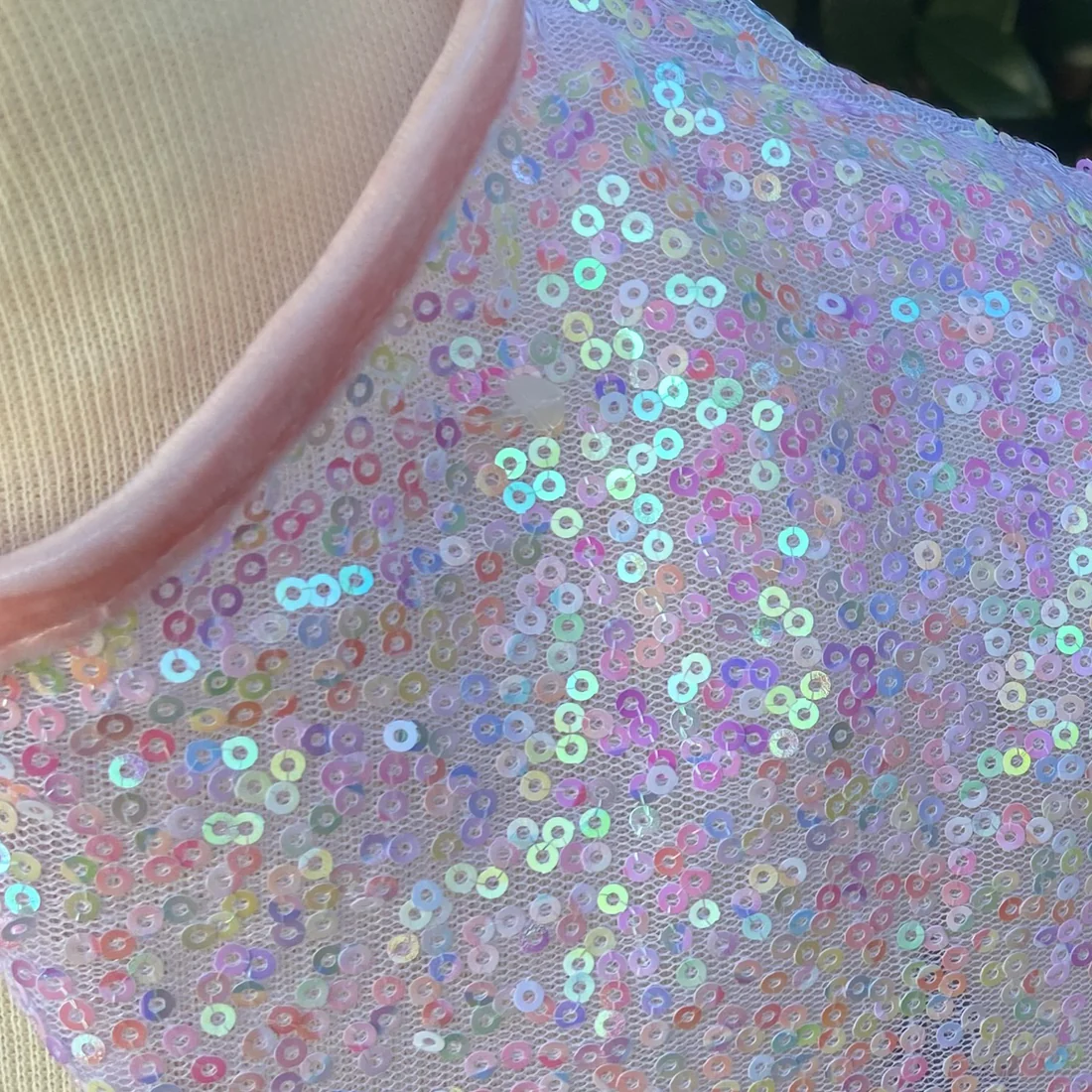 Pink Sequins Twirl Cape Size 4-6 - Image 5