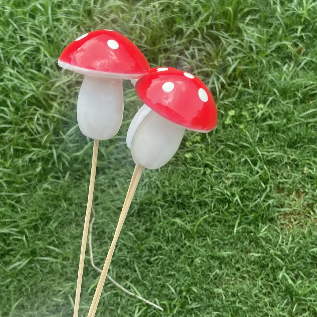 Set of 3 - Extra Large 4.7cm Mushrooms - Image 2