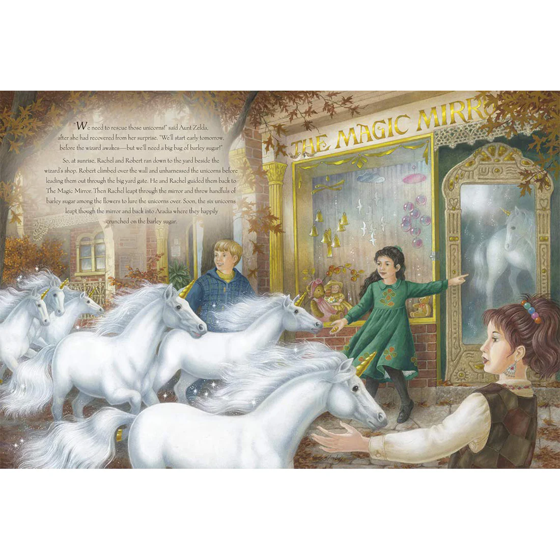 The Magic Unicorns Hardback Book by Shirley Barber - Image 2