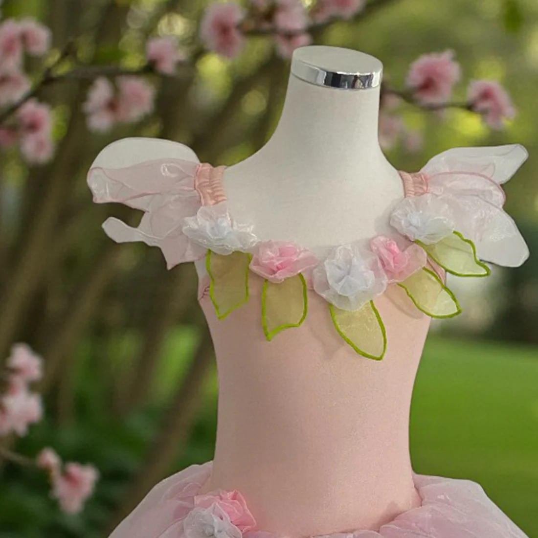 Three Shades of Pink Fairy Dress - Image 3