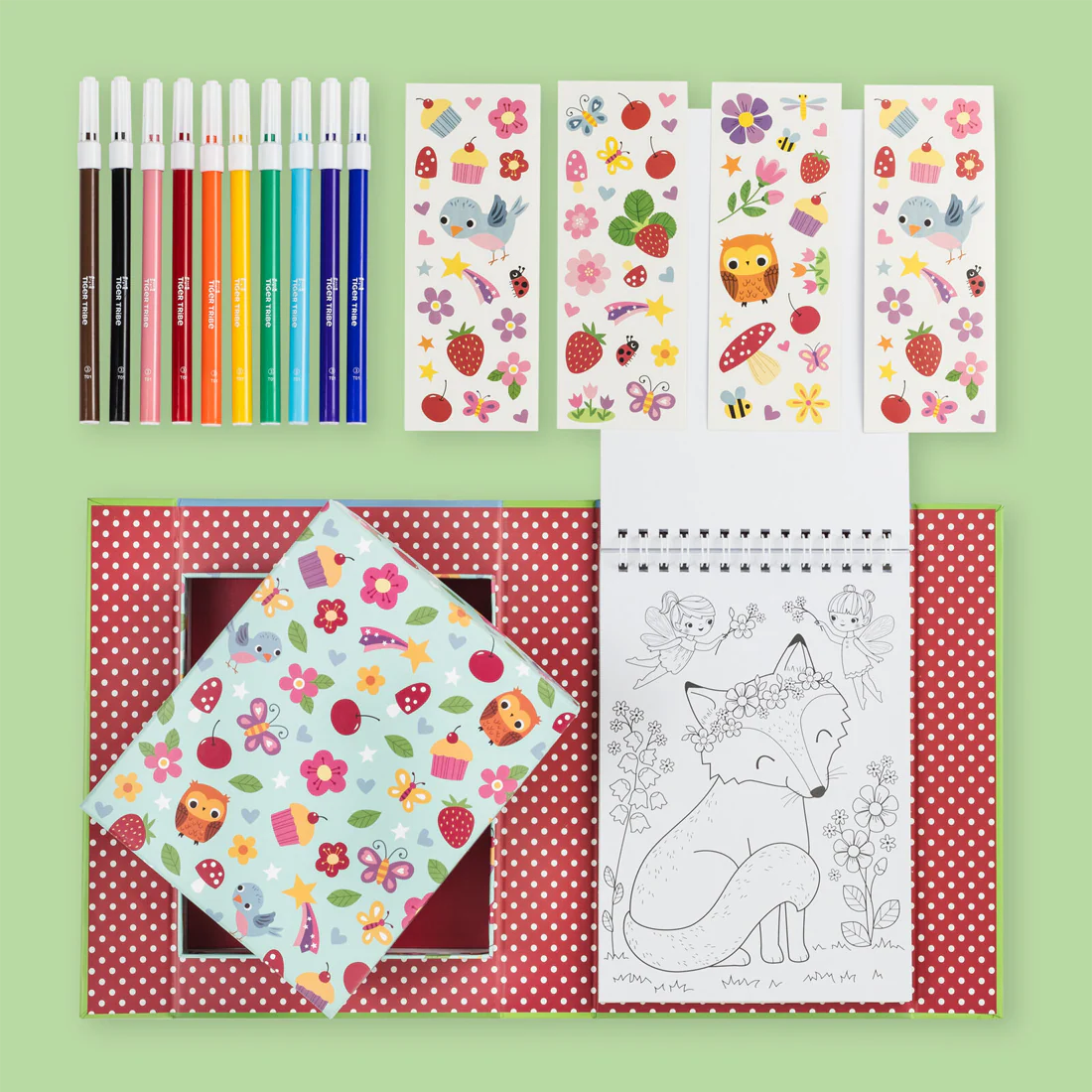 Tiger Tribe Colouring Set - Forest Fairies - Image 5