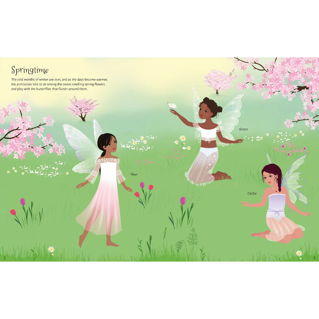 Usborne Sticker Dolly Dressing Fairy Princesses - Image 2