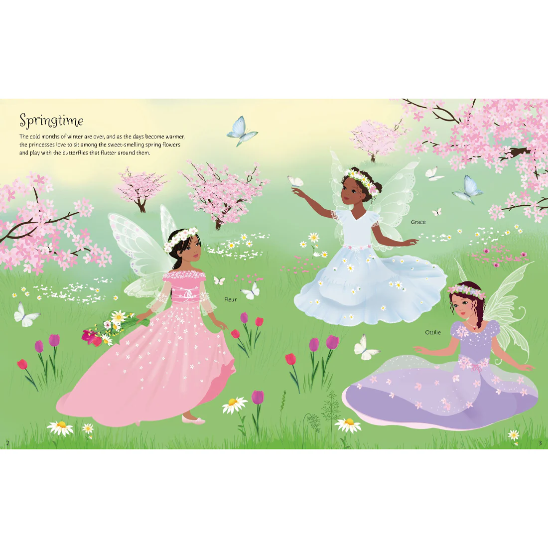 Usborne Sticker Dolly Dressing Fairy Princesses - Image 3