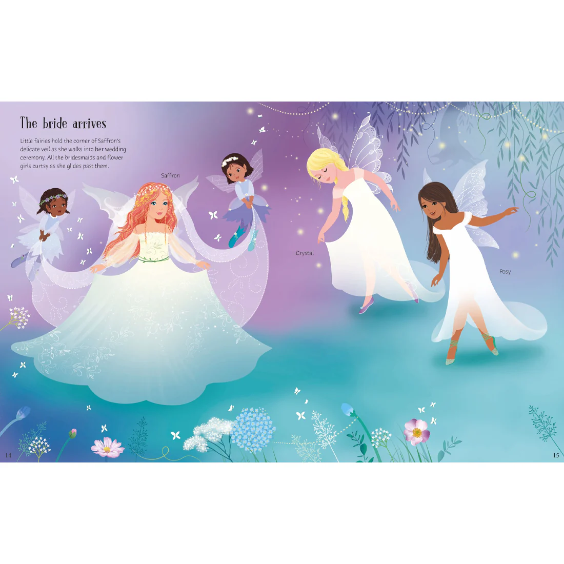 Usborne Sticker Dolly Dressing Fairy Wedding - Image 4