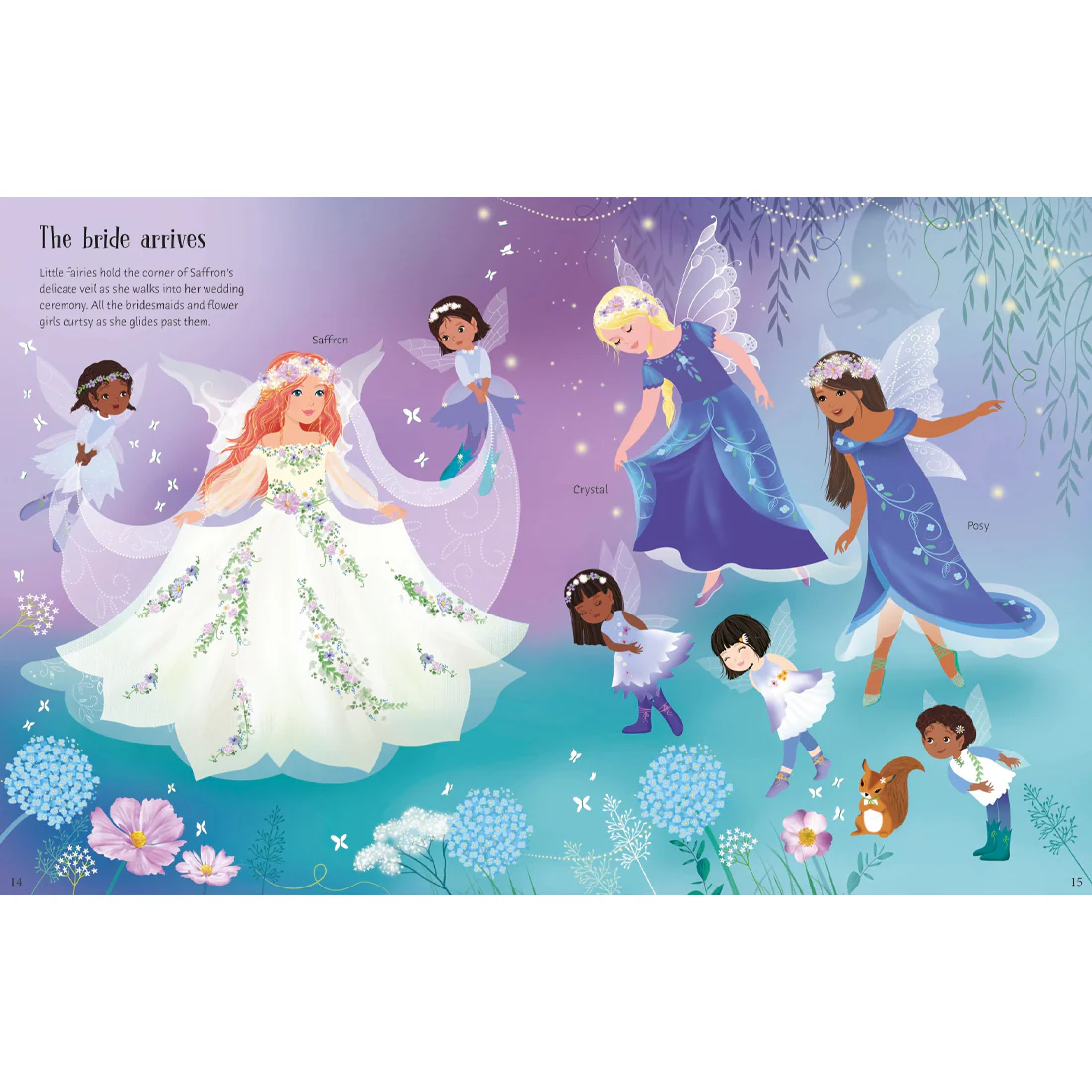Usborne Sticker Dolly Dressing Fairy Wedding - Image 5