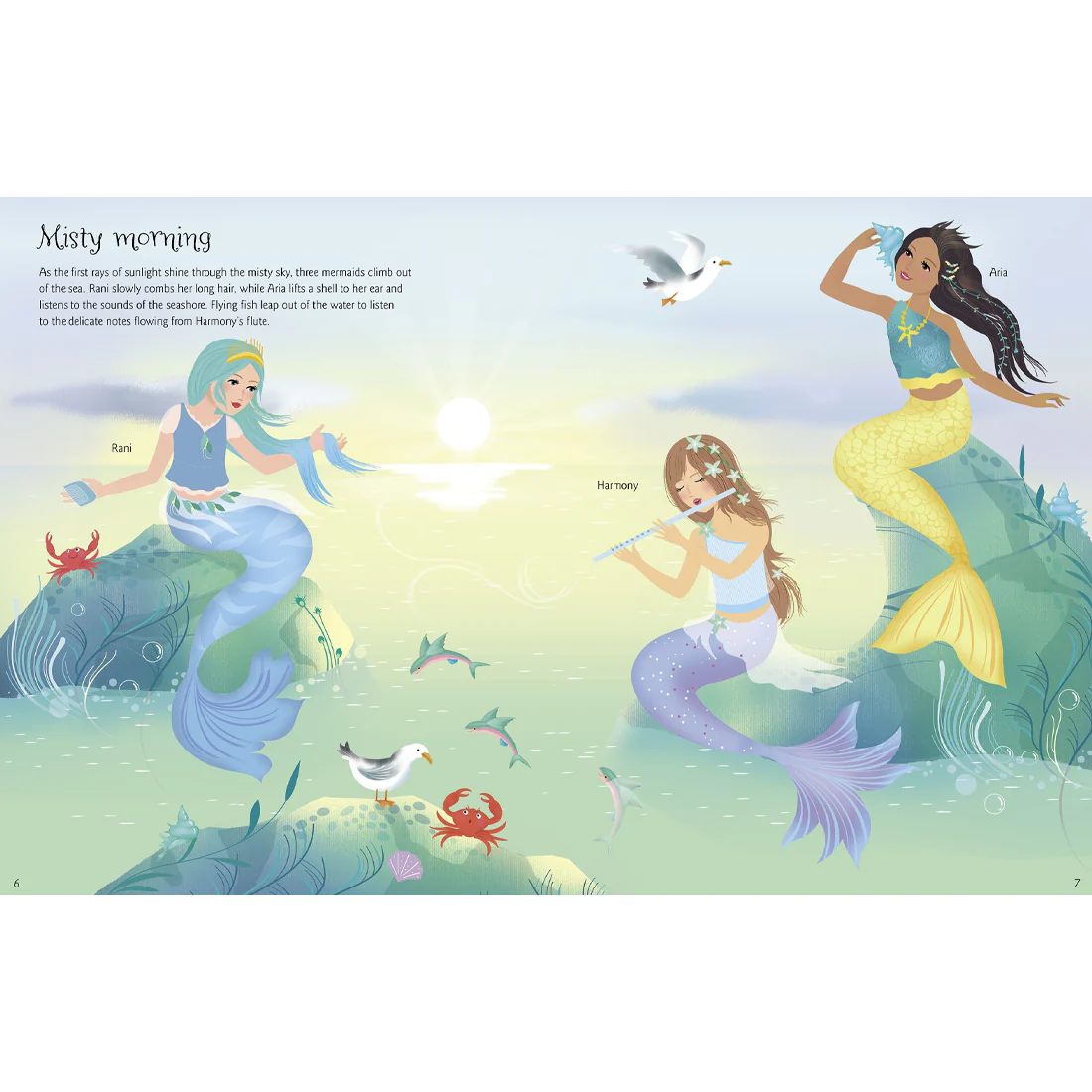 Usborne Sticker Dolly Dressing Mermaids - Image 3