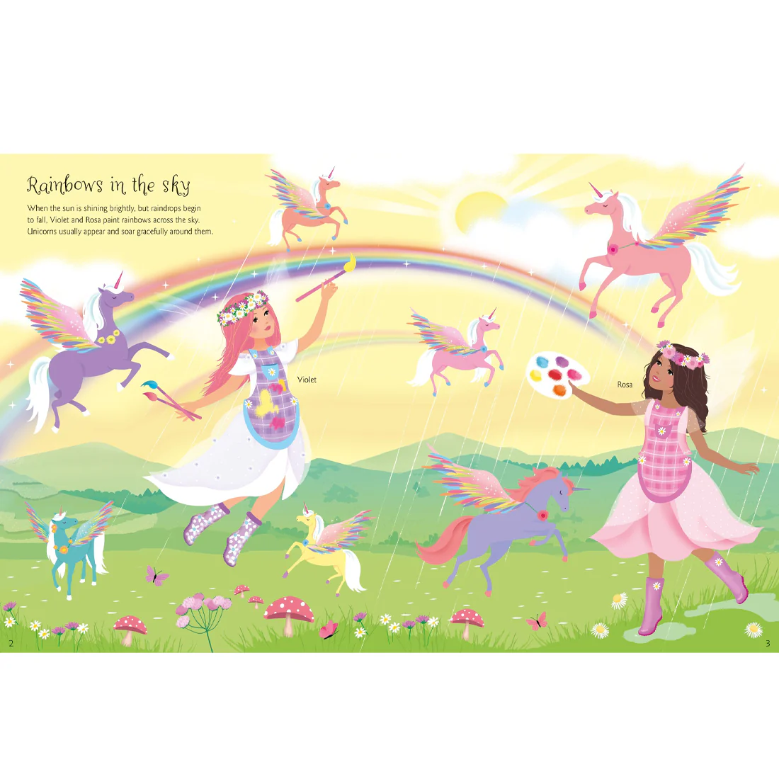 Usborne Sticker Dolly Dressing Unicorns - Image 5